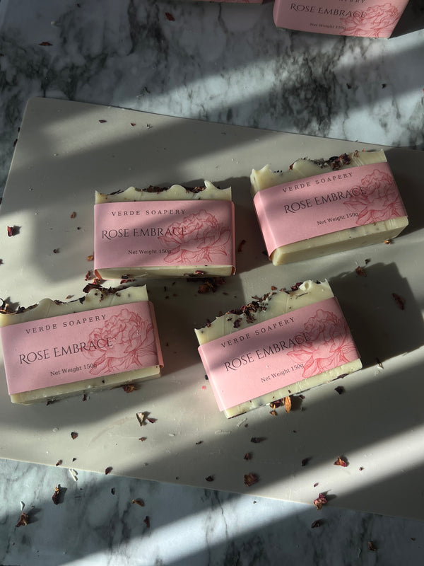 Rose Embrace Soap – #1 Bestselling Goat Milk Bar