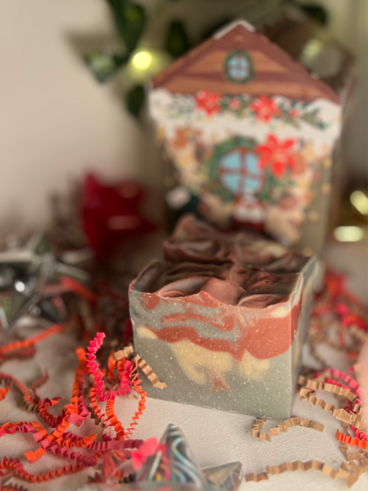 Holiday Carbon Soap