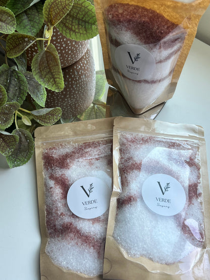 Verde Salts, Moroccan clay and Epsom salt bath soak by Verde Soapery
