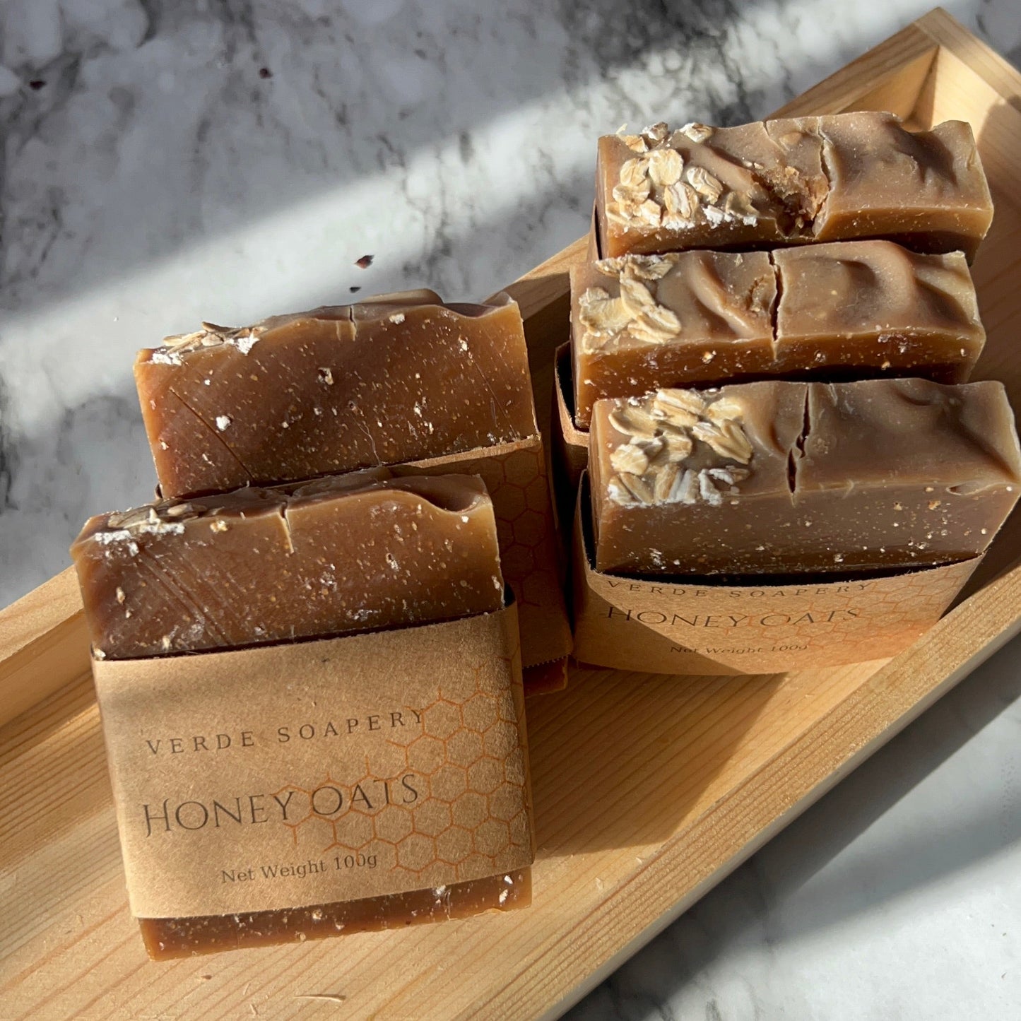 Honey & Oats Soap – Soothing Natural Bar for Sensitive Skin