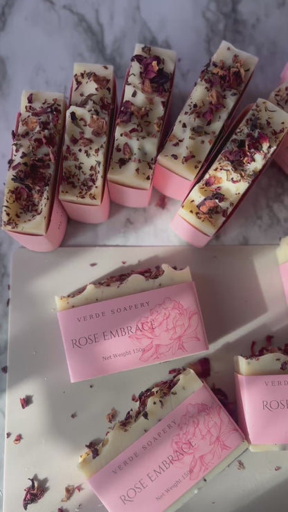 Rose Embrace Soap – #1 Bestselling Goat Milk Bar